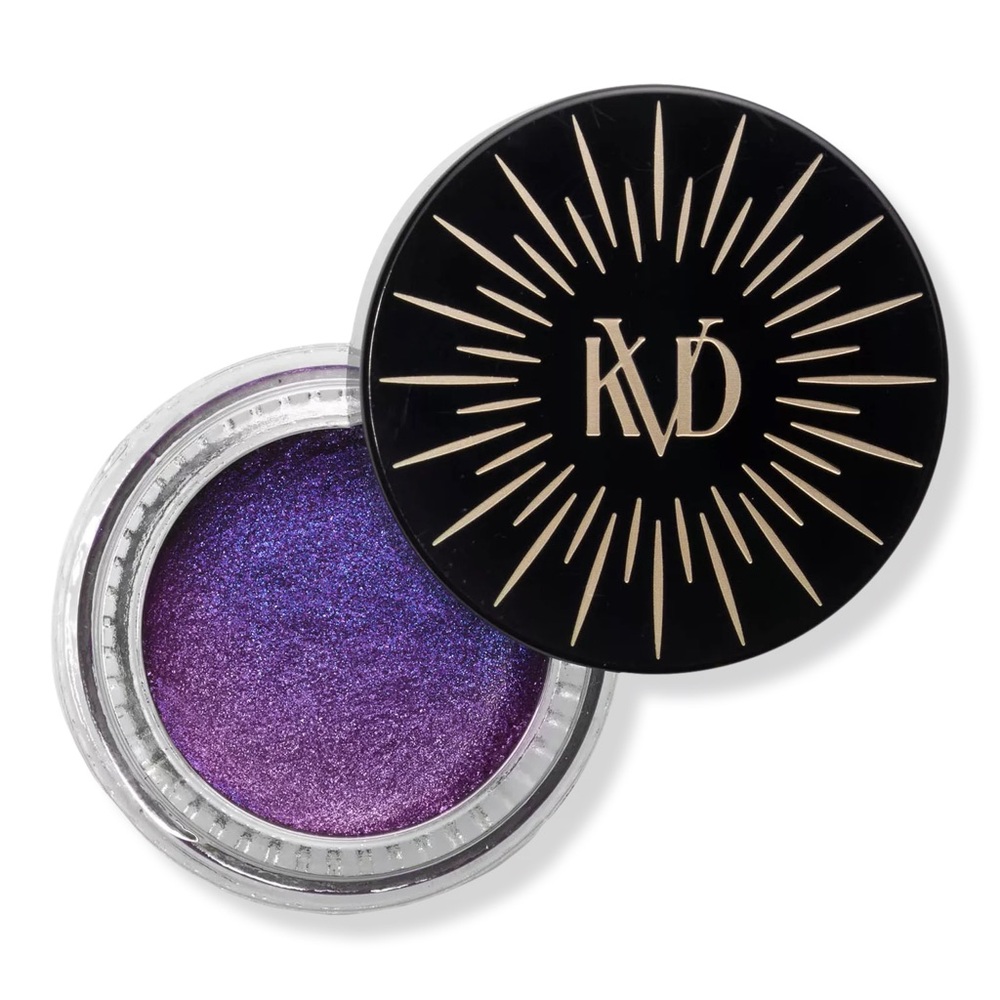 KVD Beauty Dazzle Gel Hyper-Metallic Vegan Eyeshadow Violet Aurora Purple NEW